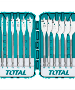 JUEGO DE BROCAS PLANAS PARA MADERA DE 12 PIEZAS PARA TALADRO