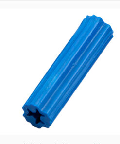 TACOS PLASTICOS 5/16X1-1/2 #8 (PACK 100 UNID). COLOR AZUL.