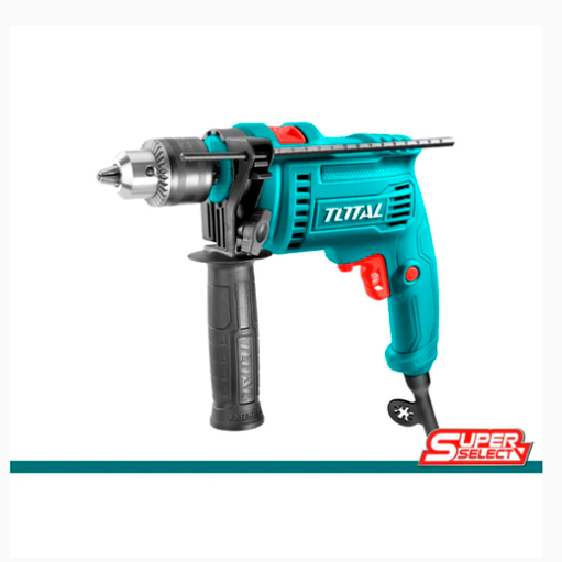 TALADRO DE 1/2" TOTAL 110V-120V~60HZ 680W. CON MARTILLO. 2 VELOCIDADES EN AMBOS SENTIDOS. 3000RPM