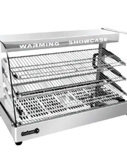 VITRINA CALIENTE DE LUJO VIDRIO CURVO