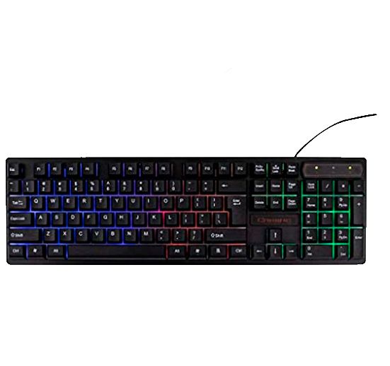 TECLADO ILUMINACION LED KR-6300