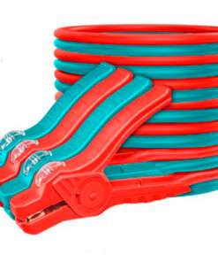 CABLE EMERGENCIA PARA BATERÍAS CON LAMPARA LED. CORRIENTE 600 AMP. 3 MTS