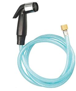 MANGUERA PISTOLA CON SPRAY PARA LAVAPLATOS CON TUERCA 3/8". NESSATI