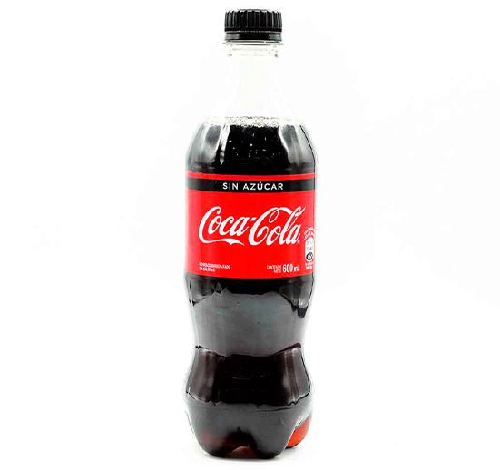 SODA PET COCA COLA 600 ML ZERO