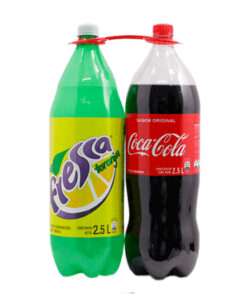 SODA COCA COLA REGULAR 2 PACK 2500 ML