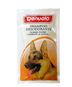 SHAMPOO DESODORANTE 60CC PARA MASCOTAS