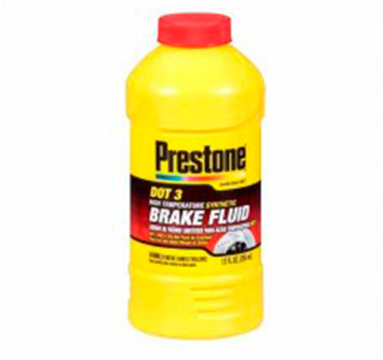 LIQUIDO FRENO PRESTONE DOT 3 PINTA 12 OZ