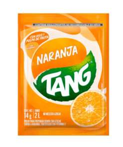 BEBIDA INSTANTÁNEA EN POLVO TANG 20 GR NARANJA
