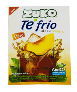 BEBIDA EN POLVO TE FRIO ZUKO 25 GR DURAZNO