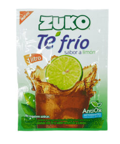 BEBIDA INSTANTÁNEA EN POLVO TE FRIO ZUKO 25 GR LIMON
