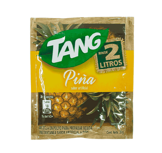 BEBIDA INSTANTÁNEA EN POLVO TANG 20 GR PIÑA