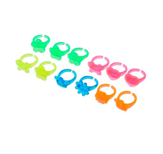 ANILLOS FOSFORESCENTE SET 50 PZAS (BULTO 432 PZAQ)