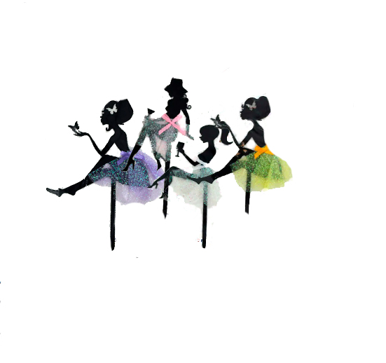 TOPPER CAKE BAILARINA BALET 1 PZA