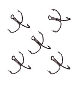 ANZUELOS TRIPLES (50 UDS). ACERO AL CARBONO ALTA CALIDAD.