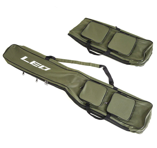 BOLSO ESTUCHE PARA CAÑAS Y ACCESORIOS DE PESCA