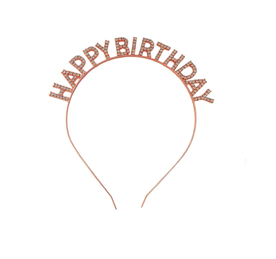 CINTILLO METAL HAPPY BIRTHDAY