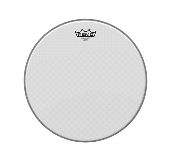 PARCHE 8" REMO BA-0108-00 PARA BATERÍA AMBASSADOR COATED BLANCO