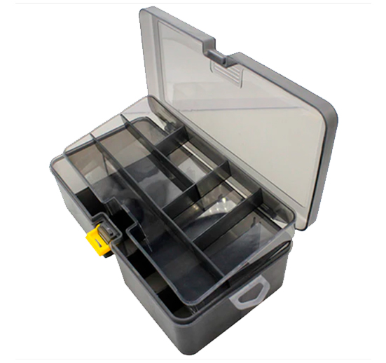 CAJA DE ALMACENAMIENTO PARA PESCA MULTIFUNCIONAL