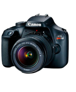 CÁMARA EOS CANON REBEL T100 EF-S 18-55MM-NEGRA