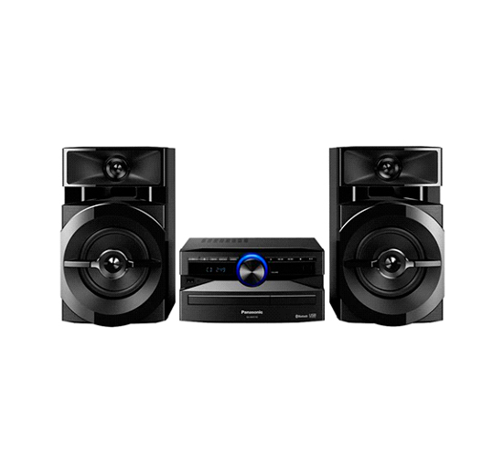 MINICOMPONENTE PANASONIC | 3,300W PMPO | BLUETOOTH | USB | WOOFER DE 13CM