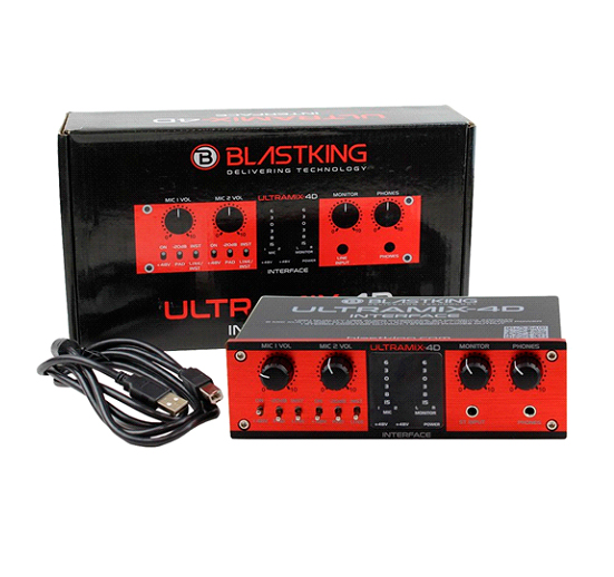 INTERFAZ AUDIO ULTRAMIX 4D BLASTKING ULTRAMIX-4D