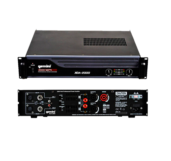 AMPLIFICADOR DE PODER XGA-2000 GEMINI