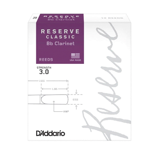 CAÑA RICO DCT0230 CLASSIC RESERVE CLARINETE BB 3.5