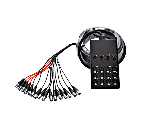 SNAKE MEDUSA 12 XLR A 4 XLR 15METROS SOUNDKING AH103-15