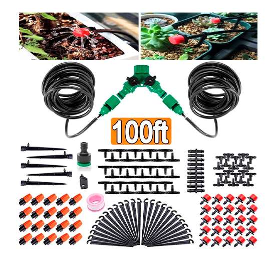 Kit De Sistema De Riego Por Goteo.