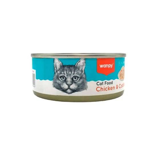 Tuna Wanpy para Gato Chicken & Codfish