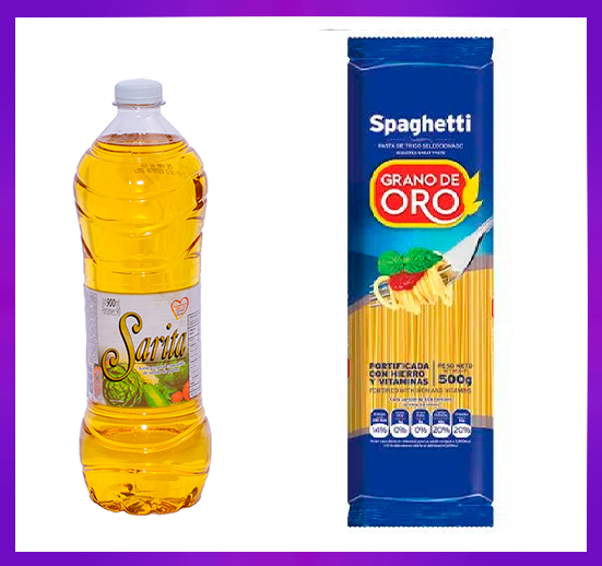 CONTENEDOR MIXTO SPAGHETTI & ACEITE