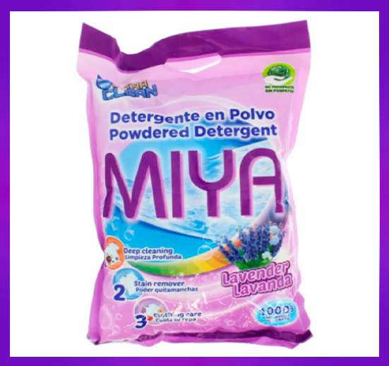 CONTENEDOR DETERGENTE EN POLVO MIYA 1000G