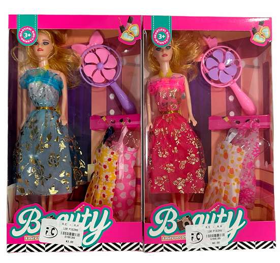 MUÑECA BARBIE CON TRAJE Y ACCESORIOS SY88186