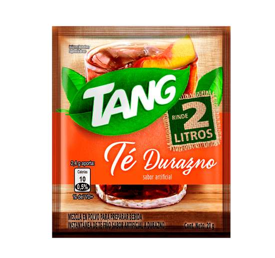 BEBIDA EN POLVO TANG 20G TE DURAZNO