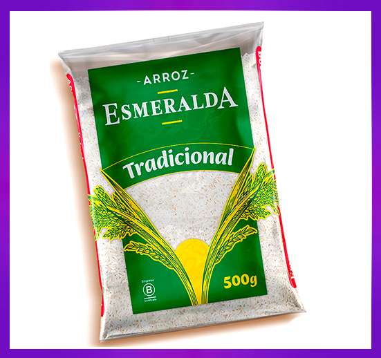 CONTENEDOR ARROZ ESMERALDA 500G