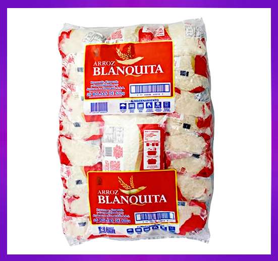 CONTENEDOR ARROZ BLANQUITA 500G