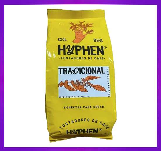 CONTENEDOR CAFÉ TRADICIONAL HYPHEN TOSTADO Y MOLIDO - 250G