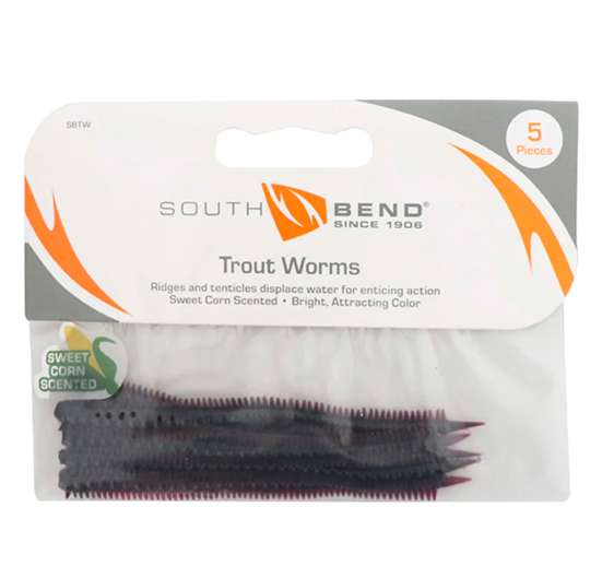 CARNADA BRILLANTE MORADA PARA PESCA 5 PIEZAS