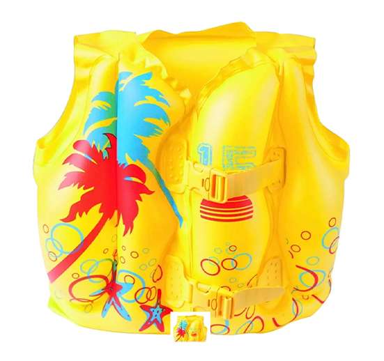 CHALECO SALVAVIDAS INFANTIL 17X12 PULGADAS