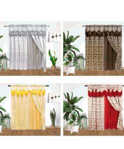 CORTINA JACQUARD CON SENEFA