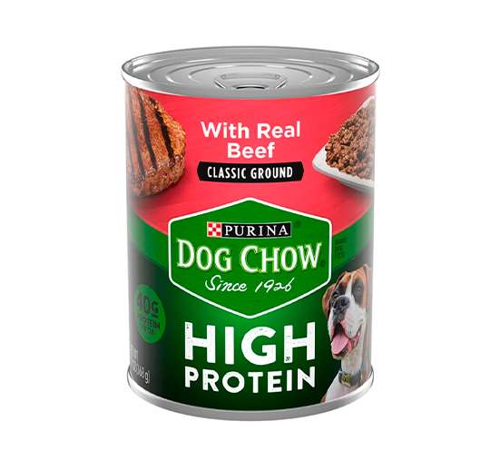 Comida Húmeda Enlatada High Protein de Carne 13 onzas