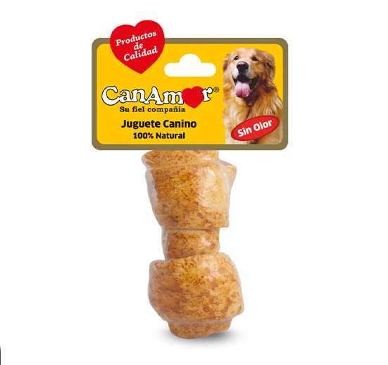 Hueso de carnaza con sabor 3-4 Canamor