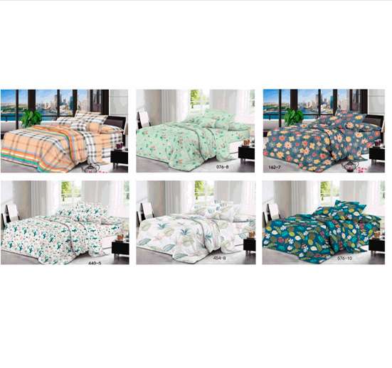 JUEGO DE EDREDON CON SABANA QUEEN