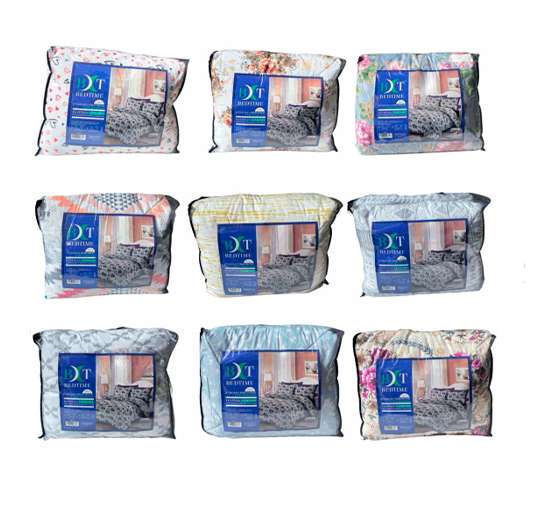 JUEGO DE EDREDON CON SABANA KING