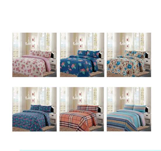 JUEGO DE EDREDON CON SABANA KING