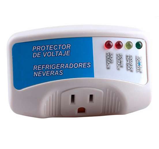 PROTECTOR DE VOLTAJE 125VOLT - 50/60HZ. CORRIENTE 12A/1650WATT. DELAY TIME DE 30-40 SEG.