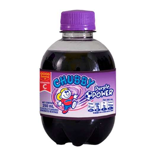 SODA CHUBBY PURPLE POWER 250 ML