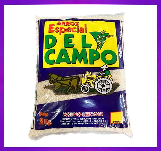 CONTENEDOR ARROZ ESPECIAL DEL CAMPO
