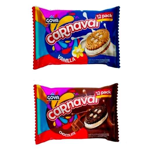 CARNAVAR CHOCOLATE Y VAINILLA