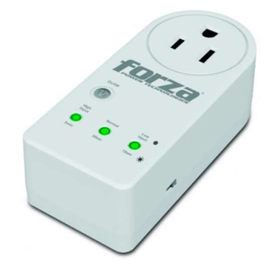 REGULADOR DE VOLTAJE FORZA, 110V/120V,50/60HZ, CON SWITCH ON/OFF - 798305101682